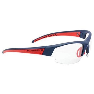 Swiss Eye Gardosa Re+ Lunettes de sport Bleu foncé mat/rouge chaud Taille M