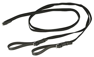 Kerbl 3211763 - Cinghia con Passanti in Pelle, Colore: Nero