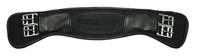 Covalliero Kerbl zadelriem korte riem anatomisch gevormd, 70 cm, 32445, zwart