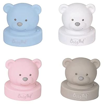 Baby Nat BN959-Luce Notturna a Forma di Orsetto, Idea Regalo per Bambini, Casuali, Colore Assortimento Misto, BN959