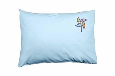 Bona Basics, Housse de Coussin décorative, Housse de Coussin décorative, décoration de Maison, pour canapé, café, Taille : 50 x 35 cm, Couleur : Bleu Clair