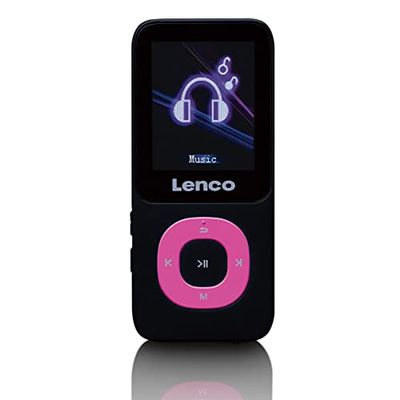 Lenco Xemio 659MIX MP3-spelare – MP3/MP4-spelare – 1,8 tum TFT LCD-skärm – e-boksfunktion – röstinspelning – videofunktion – batteri med 300 mAh – 4 GB SD