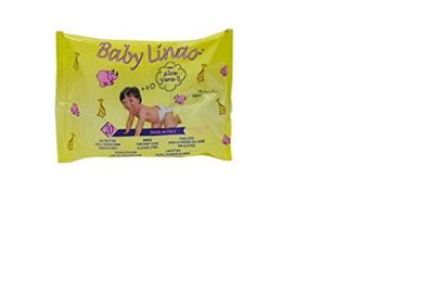 Baby Lindo chusteczki zapasowe dla niemowląt, aloes