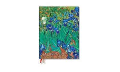 Paperblanks 18 Month Diaries 2023-2024 Van Gogh’s Irises | Vertical | Ultra (180 × 230 mm)