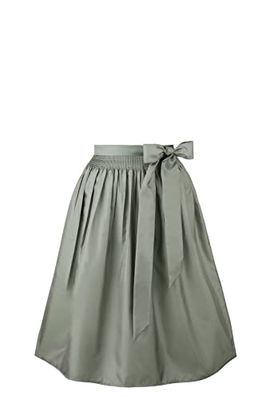 Stockerpoint Women's Kristin Midi Dirndl Apron, Green (sage), 46-50