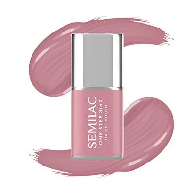 Semilac One Step 3 in 1 smalto UV S201 Earth Rosa 7 ml