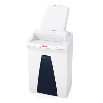 HSM SECURIO AF350 Office Autofeed Papierversnipperaar, veiligheidsniveau P4, automatische deeltjessnijding, 350 vellen automatisch, DSGVO-conform
