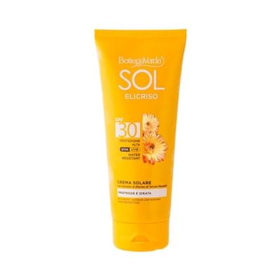 Bottega Verde - SOL Helichrysum - Kroppskräm - återfuktar - högt skydd SPF30 (200 ml) - vattenbeständig