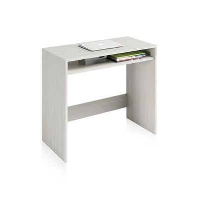Habitdesign Bureau, computertafel, jeugdtafel, witte afwerking, afmetingen: 79 cm (breedte) x 43 cm (diepte) x 79 cm (hoogte)