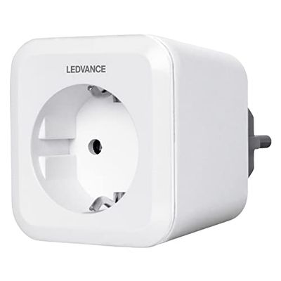 LEDVANCE Enchufe conmutable Bluetooth Smart+, con control remoto, para el control de la iluminación en su hogar inteligente, compatible con Apple HomeKit y la aplicación LEDVANCE Smart+ para Android