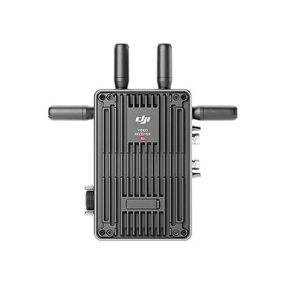 DJI - Receptor de vídeo , transmisión inalámbrica en 1080p/60 fps a 6 km, Salto de frecuencia automático sin interrupciones, latencia ultrabaja, transmite metadatos por SDI