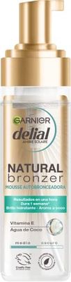 Delial Natural Bronzer Self Tanning Mousse 200ml