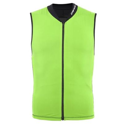 DAINESE Scarabeo 112 Veiligheidsvest, uniseks, voor volwassenen, zuurgroen/zwart, S