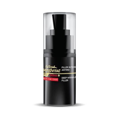 Sérum Remplissage Anti-Rides Intense, Atténue les Rides, Apporte Fermeté, Elasticité et Luminosité à la Peau, 15 ml, Gerovital H3 Derma+ Premium Care