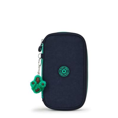 Kipling 50 PENS Medium pencase, Pouches, Cases, Blue Green Bl (Blue)