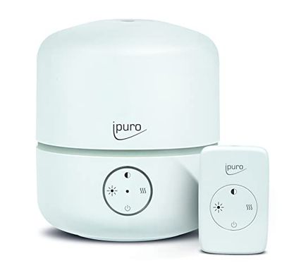 ipuro Air Sonic Good Mood - difusor de aroma ultrasilencioso para preencher, aroma eletrónico com humidificador, perfeito para casa ou escritório, com controlo remoto