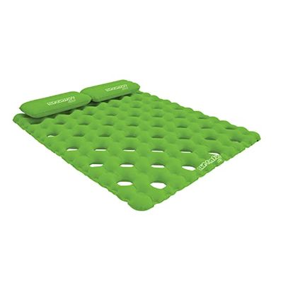 AIRHEAD Solkomfort cool mocka dubbel pool madrass, lime