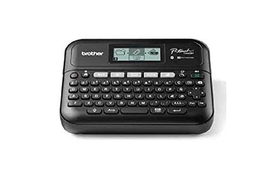 Brother PT-D460BTVP Etichettatrice da Tavolo Bluetooth con Valigetta, Collegabile a PC e Smartphone, Nastri Serie TZe da 3.5 a 18 mm, Include Adattatore Corrente AD-E001 e un Nastro da 18mm