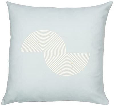 BonaMaison Fundas para Cojínes, Funda de Almohada para Sofá Coche Silla Oficina Cama Decorativa Moderna Decoración del Hogar, 43x43 Cm - Diseñado y Fabricado en Turquía