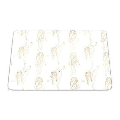 Questo Casa, Rectangle Digital Printed Mouse Pad, Non-Slip Base, for Office and Home, Size: 22 x 18 cm