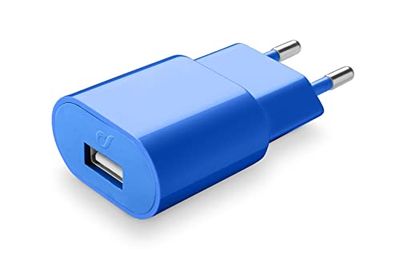 Cellularline | Caricabatterie da Rete | Caricabatterie da rete veloce 10W colorato