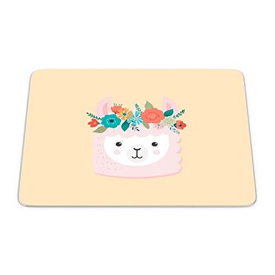 Bonamaison, Rectangle Pop Art Digital Printed Mouse Pad, Non-Slip Base, for Office and Home, Size: 22 x 18 cm
