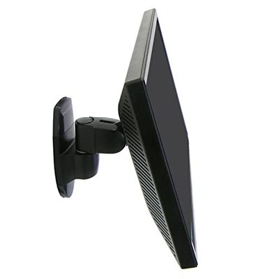 Ergotron 200 Series Wall Mount Pivot - suporte de parede para TV, preto