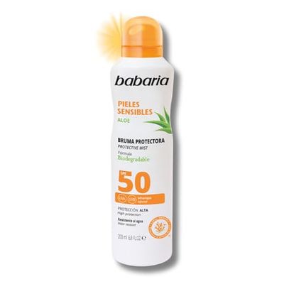 Babaria Bruma protetor solar sensível SPF50-200 ml