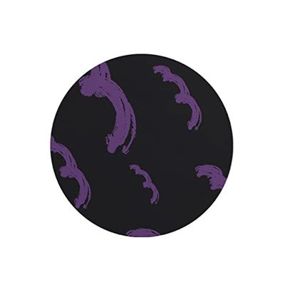 Questo Casa, Tapis de Souris Rond imprimé numérique avec Fond antidérapant pour Bureau et Maison Diamètre 22 cm