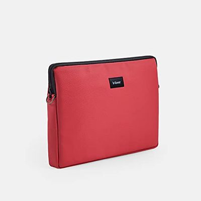 b-Kover Funda Protectora para Portátil 14 Pulgadas Cuero Vegano, con Correa, Acolchada, Impermeable, Anti-Golpes, Hecha A Mano, Compatible con MSI/ASUS/Acer/Lenovo/DELL/HP/Huawei/