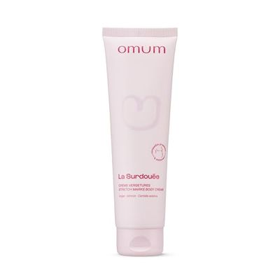 OMUM - Crème de massage anti-vergetures La Surdouée - Grossesse & Allaitement - Bio & Naturel - 150ml - Aide à Prévenir, Apaise - Fabriqué en France, Vegan, Compatible femme enceinte/allaitante