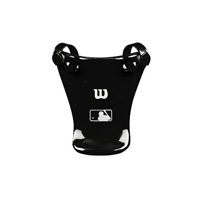 WILSON Throat Protector, Protezione per la Gola Unisex, Nero, 4-inch