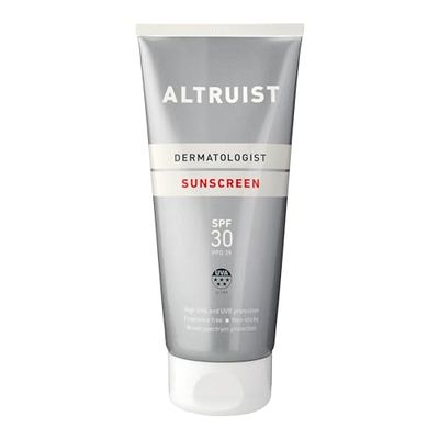 Altruist Dermatologist Sunscreen, Crema Solare, Protezione UVA Alta, SPF30, Tube, 200ml (2 x 200ml)