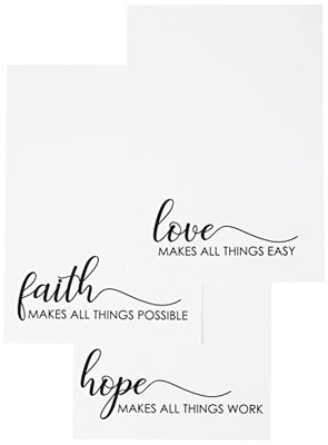 Hygge Creations Typografie print, 230gsm mat, glad Fine Art papier, wit, A4