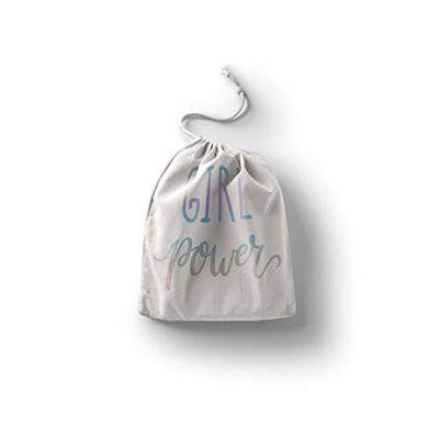 Bonamaison Printed Cotton Produce Bag with Drawstring, Reusable Grocery Bag, Biodegradable Eco-Friendly Bags, Travel Pouch, Sachet Bags, Shopping Bag, Eco Friendly, Foldable, Size: 40x50 Cm