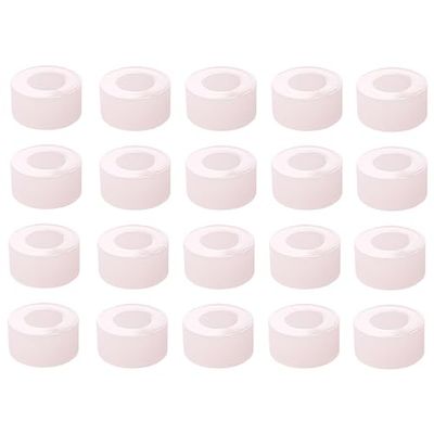cyclingcolors 20 x Ronde cilindrische afstandhouder Nylon PA Natuurlijke Wasmachine Kolom Beugel Schroef Buis Spacer Robotica Modelbouw (M5 x 3 mm)
