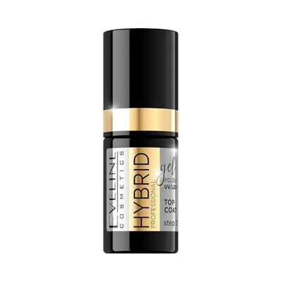 Eveline Cosmetics Smalto Gel Professionale Top Coat - Lunga Durata, Finitura Lucida, 5ml