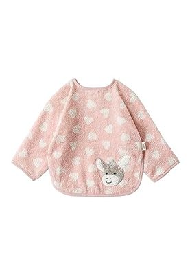 Sterntaler Baby mouwslabbetje met klittenbandsluiting ezel Emmi Girl flora rose