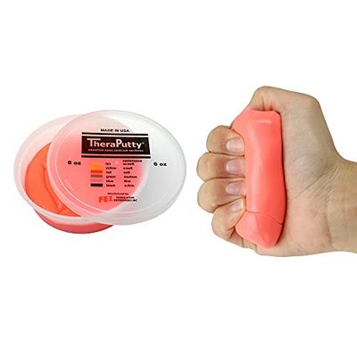 CanDo Theraputty Antimicrobico - 170 g - rosso