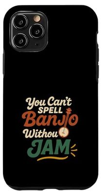 Banjo Player Bluegrass Crew Pluck Life Folk Music Legend Case for iPhone 11 Pro