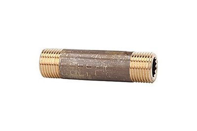 Raccord double filetage G 2 - Longueur 150 mm - Pression de travail max. 10 bar - Température moyenne/température ambiante max. 90 °C - Laiton blanc