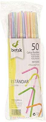 Betik Palito Sorbete Betik 50/U Flex Rayada 10 Unidades 100 ml