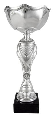 Art-Trophies At12905, Trofeo Sportivo Commerciale Unisex-Adulto, Argento, 26 cm