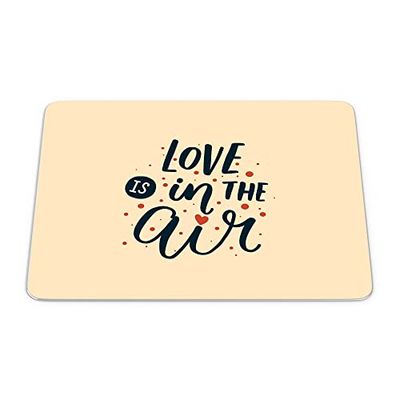 Bonamaison, Rectangle Pop Art Digital Printed Mouse Pad, Non-Slip Base, for Office and Home, Size: 22 x 18 cm