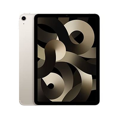 Apple 2022 iPad Air (10,9", Wi‑Fi + Cellular, 256 GB), sterrenlicht (5e generatie)