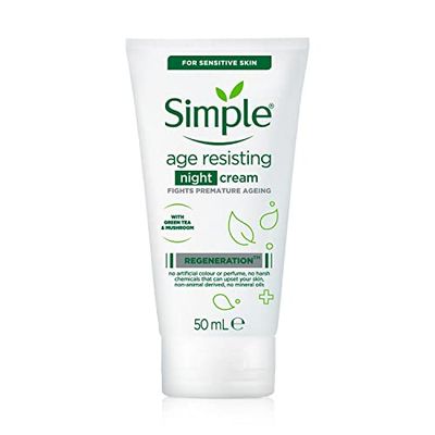 Simple Kind To Skin Regeneration Age Resisting Night Cream 50 ml