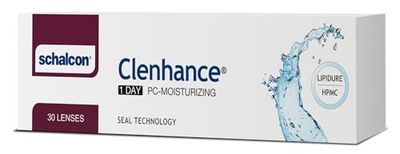 CLENHANCE, 30 Lenti A Contatto monouso Giornaliere per la correzione della miopia -2,75
