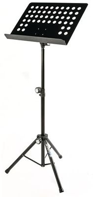 QUIK LOK - MS/331 W/Bag Leggio Orchestra con Borsa, Robusta Base del Treppiede, Ripiegabile, Borsa Inclusa, Colore Nero