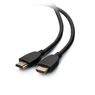 C2G 0.6m High Speed HDMI Cable with Ethernet - 4K 60Hz Compatible with Xbox One, Xbox Series S, Blu-ray, DVD, PS4, PS5, Smart TV, Soundbar and Monitors
