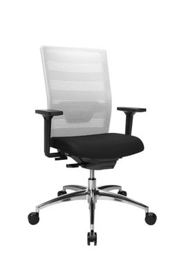 TOPSTAR Airwork Chaise de Bureau en Aluminium Blanc Taille Unique